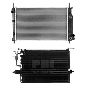 Pacific Best® - Radiator and Condenser Kit
