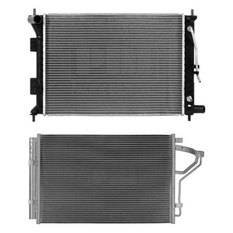 Pacific Best® - Radiator and Condenser Kit