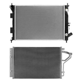 Pacific Best® - Radiator and Condenser Kit