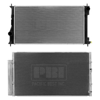 Pacific Best® - Radiator and Condenser Kit