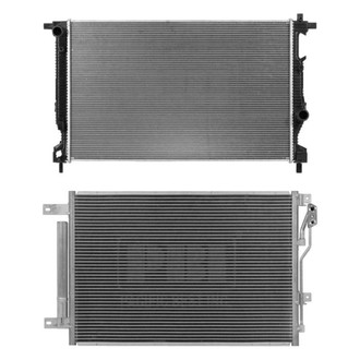 Pacific Best® - Radiator and Condenser Kit