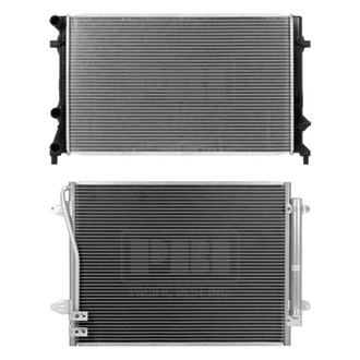 Pacific Best® - Radiator and Condenser Kit