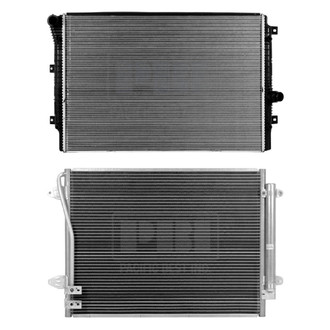 Pacific Best® - Radiator and Condenser Kit
