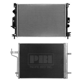 Pacific Best® - Radiator and Condenser Kit