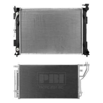 Pacific Best® - Radiator and Condenser Kit