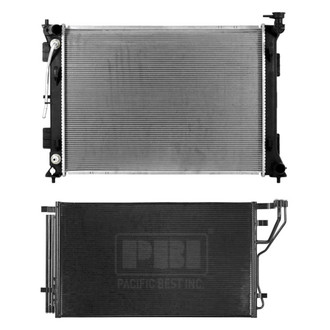 Pacific Best® - Radiator and Condenser Kit