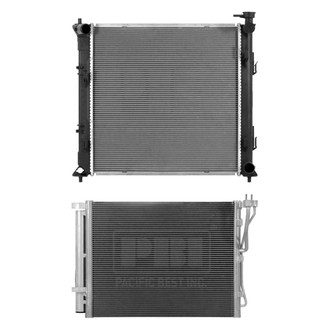 Pacific Best® - Radiator and Condenser Kit