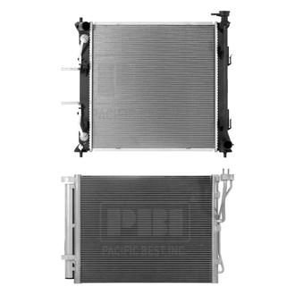 Pacific Best® - Radiator and Condenser Kit