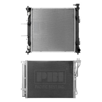 Pacific Best® - Radiator and Condenser Kit