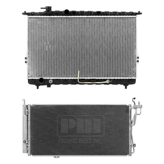 Pacific Best® - Radiator and Condenser Kit