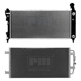 Pacific Best® - Radiator and Condenser Kit