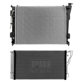 Pacific Best® - Radiator and Condenser Kit