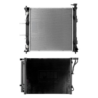 Pacific Best® - Radiator and Condenser Kit