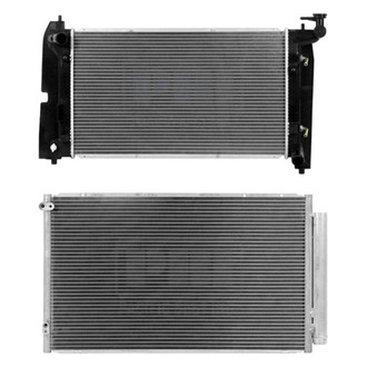 Pacific Best® - Radiator and Condenser Kit