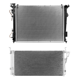 Pacific Best® - Radiator and Condenser Kit