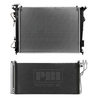 Pacific Best® - Radiator and Condenser Kit