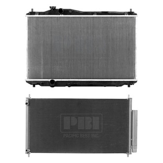 Pacific Best® - Radiator and Condenser Kit