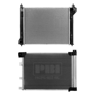 Pacific Best® - Radiator and Condenser Kit