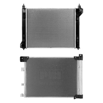 Pacific Best® - Radiator and Condenser Kit
