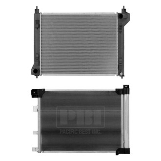 Pacific Best® - Radiator and Condenser Kit