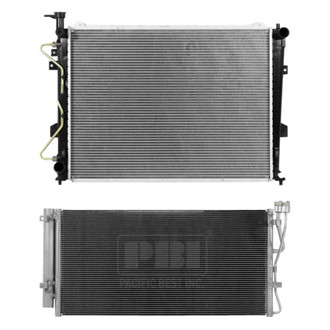 Pacific Best® - Radiator and Condenser Kit