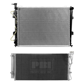 Pacific Best® - Radiator and Condenser Kit