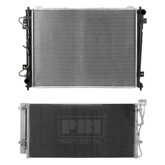 Pacific Best® - Radiator and Condenser Kit