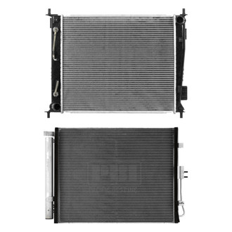 Pacific Best® - Radiator and Condenser Kit