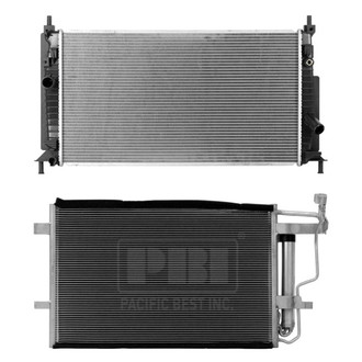 Pacific Best® - Radiator and Condenser Kit
