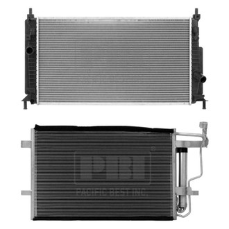 Pacific Best® - Radiator and Condenser Kit