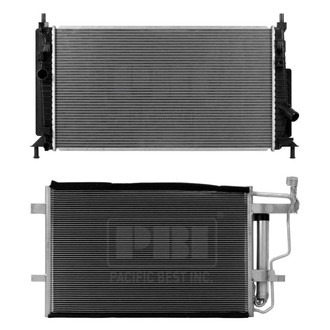 Pacific Best® - Radiator and Condenser Kit