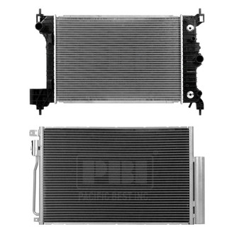 Pacific Best® - Radiator and Condenser Kit