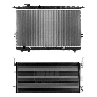 Pacific Best® - Radiator and Condenser Kit