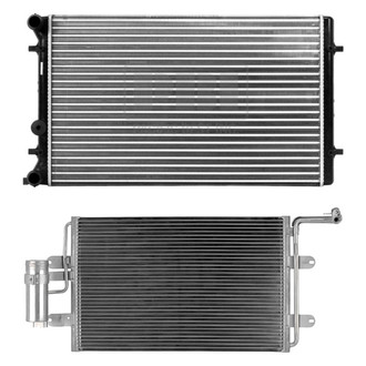Pacific Best® - Radiator and Condenser Kit