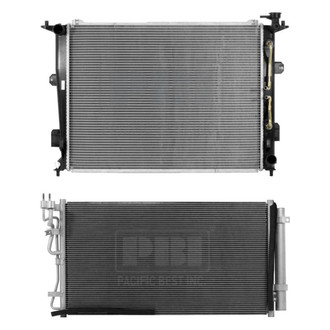 Pacific Best® - Radiator and Condenser Kit