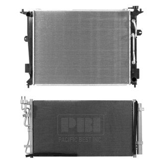 Pacific Best® - Radiator and Condenser Kit