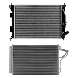 Pacific Best® - Radiator and Condenser Kit