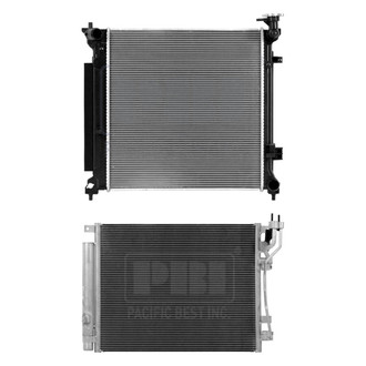 Pacific Best® - Radiator and Condenser Kit