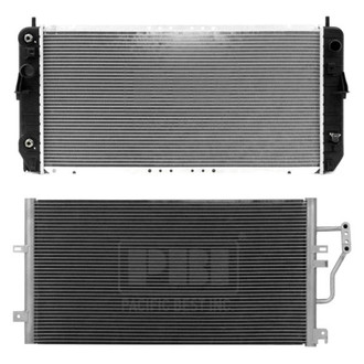 Pacific Best® - Radiator and Condenser Kit