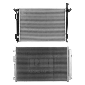 Pacific Best® - Radiator and Condenser Kit