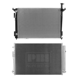Pacific Best® - Radiator and Condenser Kit