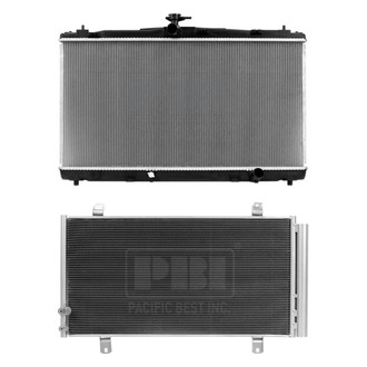 Pacific Best® - Radiator and Condenser Kit
