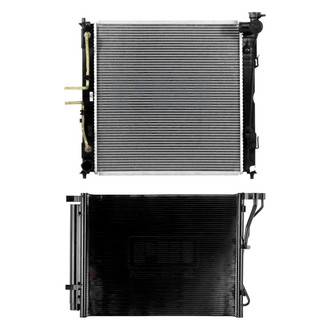 Pacific Best® - Radiator and Condenser Kit