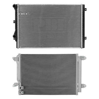 Pacific Best® - Radiator and Condenser Kit