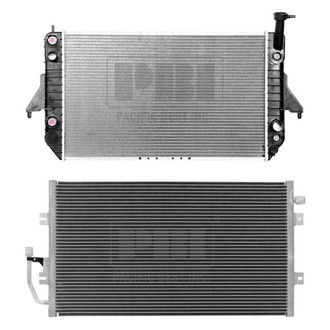 Pacific Best® - Radiator and Condenser Kit
