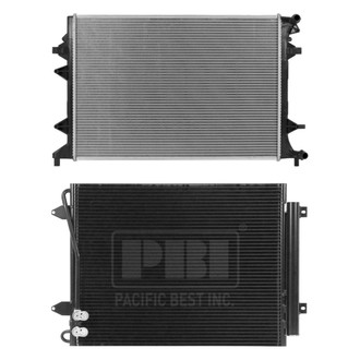 Pacific Best® - Radiator and Condenser Kit