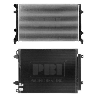 Pacific Best® - Radiator and Condenser Kit