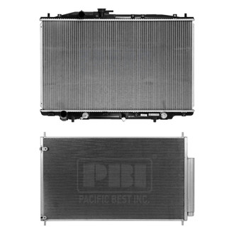 Pacific Best® - Radiator and Condenser Kit