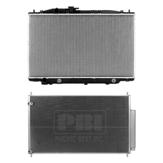 Pacific Best® - Radiator and Condenser Kit