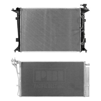 Pacific Best® - Radiator and Condenser Kit